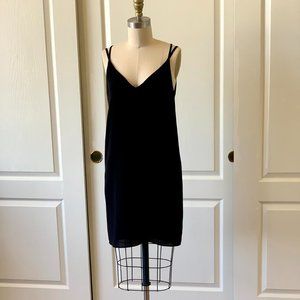 black shift cocktail dress